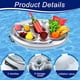 thumbnail image 3 of Soporte inflable flotante para bebidas Anas para piscina 28x20 cm, 3 of 8