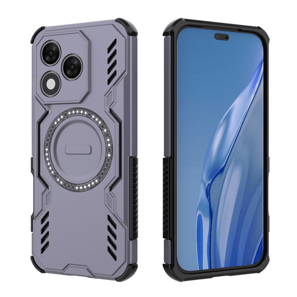 Funda FOXDOCK para Honor 400 Lite , magnética, resistente a golpes, con soporte, unisex, carga inalámbrica