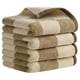 thumbnail image 1 of REGALWOVEN Juego de Toallas de Mano Decorativas para Baño a Cuadros 14" x 28", Toallas Faciales de Algodón Suaves y Absorbentes para Spa, Baño, Gimnasio, Cocina Marrón y Beige a Cuadros 4 Piezas, 1 of 7