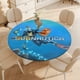 thumbnail image 4 of Mantel Redondo Ajustado Subnautica Impermeable 120 cm, 4 of 6