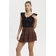 thumbnail image 2 of Polera Mujer Cuello Con Vuelos Negro, 2 of 4