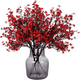 thumbnail image 1 of 6 piezas de flores artificiales de otoño, flores de aliento de bebé falsas, ramo de gypsophila artificial a granel, arreglos florales de seda, centros de mesa para el hogar, cocina, dormitorio, festiv, 1 of 6