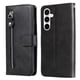 thumbnail image 5 of Funda con Cremallera para Samsung Galaxy A35, Carcasa Cartera de Cuero PU con Soporte y Tarjetero, 5 of 6
