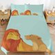 thumbnail image 1 of The Lion King Cartoon Bedding Sets Ultra Soft Skin-Friendly Duvet Cover 3 Piece, Cute Comforter Cover Bed Set for Boys Girls Kids, 1 of 5