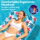 thumbnail image 2 of Pack de 2 flotadores para piscina IRUIRUI para adultos con reposacabezas y rejillas de ventilación, 2 of 8