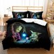thumbnail image 1 of Star-Wars Yo-da 3 Pcs Comforter Set with 2 Pillowcases,Star-Wars Yod-a Bedding Set Sheet Set for Kids Adults,All Season Lightweight, 1 of 5