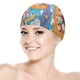 thumbnail image 5 of A por tu vida, Charlie Brown Gorro de Natación de Licra, Gorro de Baño de Tela Cómoda, Gorro Elástico Antideslizante para Hombres, Mujeres y Niños, 5 of 6