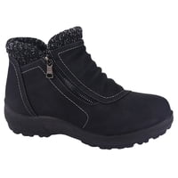 Botin Chalada Mujer Winter-1 Negro Casual