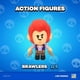 thumbnail image 4 of Figura de acción P.M.I. Brawl Stars Colt de 11,43 cm de altura, coleccionable, 4 of 8