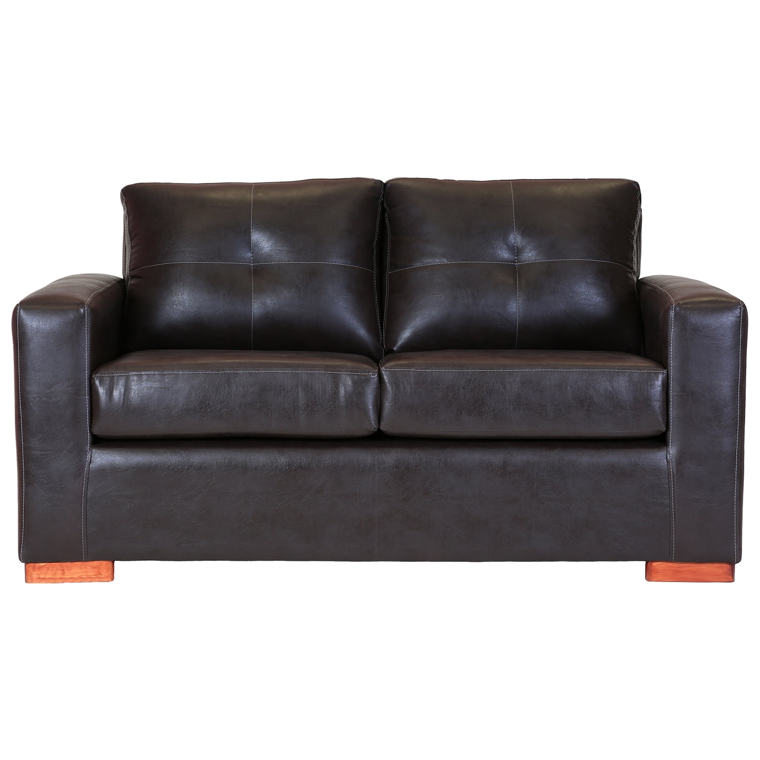 Muebles América - Sofá Franco 2 Cuerpos Chocolate