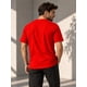 thumbnail image 2 of Poleras Cuello Redondo Basicas 100% Algodon Estampar Bordar Rojo L Lisa, 2 of 3