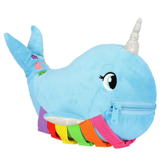 El narval burbujeante de Toy Buckle Toys desarrolla la motricidad fina