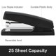 thumbnail image 2 of Stapler Deli Desktop, paquete de 2 unidades, capacidad de 25 hojas con grapas, 2 of 7
