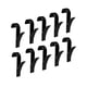 thumbnail image 3 of Colgador Para Toalla Calefactable Resistente Negro, 3 of 3