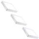 thumbnail image 1 of Pack 3 Foco Panel Plafon Led Sobrepuesto Cuadrado 24W Luz Cálida, 1 of 3