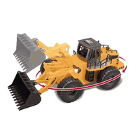 Genérico - Bulldozer Rc Pala Frontal 1520 Amarillo/Negro