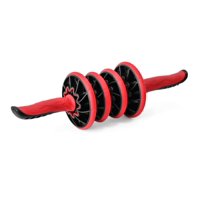 Ultimate Fitness - Rueda Abdominales Elite 2 En 1 – Masajeador