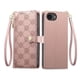 thumbnail image 1 of Funda Billetera con Cierre para [iphone 16E] con Tarjetero, Soporte y Correa de ManoRosa, 1 of 5