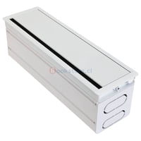 Bookstore - Caja Para Conexiones Eléctricas Box 3 Enchufes - Blanco