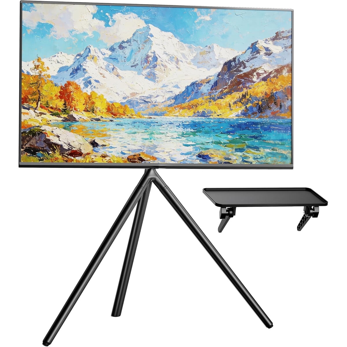 Soporte Tv Trípode Pegzone 4565 40kg Estante Giratorio