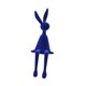 thumbnail image 4 of Figura De Conejo Sentado, Centro De Mesa, Adorno De Animal Para El Hogar, Escritorio, Hotel, Talla S, Azul, 4 of 5