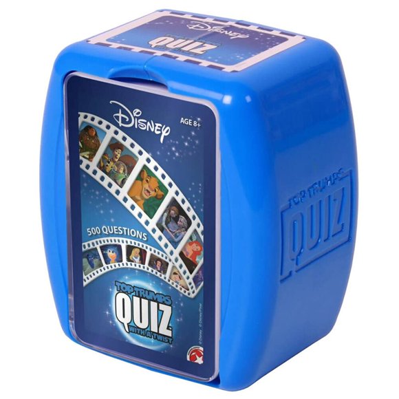Juego de preguntas Top Trumps Disney Classic con 500 preguntas