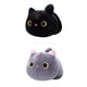 thumbnail image 2 of 2 Almohadas Grandes De Peluche Para Gatos, Gatitos, Animales, Juguetes, Regalos, Negro, Gris, 35cm, 2 of 3