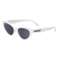 Babiators - Original Cat-Eye: Wicked White I Smoke Lens I 0-2 Años