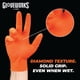 thumbnail image 4 of Guantes desechables GLOVEWORKS HD de nitrilo naranja, caja de 1000 pulgadas, 4 of 7