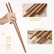 thumbnail image 2 of Palillos de cocina de 16,5 pulgadas, 2 pares de palillos largos de madera reutilizables para freír fideos y ollas calientes, palillos japoneses extra largos antideslizantes., 2 of 7