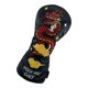 thumbnail image 5 of Dragon Golf Wood Headcover Golf Wood Head Cover Para Exteriores Hombres Mujeres Deportes Negro Dr 36cmx17cm, 5 of 5