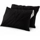 thumbnail image 1 of Set De 2 Fundas Para Almohadas Impermeables 50 x 90 Cm Antimanchas Negro AZ, 1 of 10