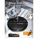 thumbnail image 3 of Luces LED de gran altura ONLYLUX UFO 250 W 37500 LM 5000 K (paquete de 10), 3 of 7
