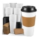 thumbnail image 1 of Vaso Cafe Polipapel Vaso Con Tapa Y Manga 100und 16oz, 1 of 10