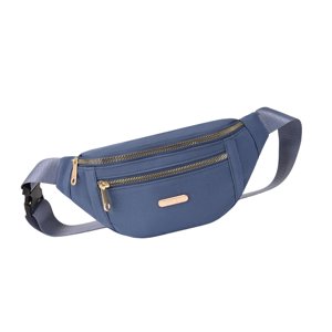 Bothyi - Moda Mujer Riñonera Riñonera Correa Ajustable Para Viajar Azul