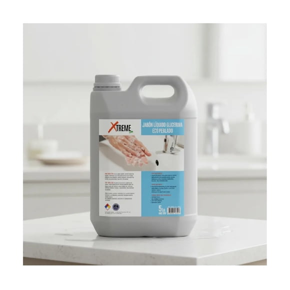 Jabón Glicerina Perlado Eco Xtrem 5 Litros