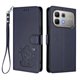 thumbnail image 1 of Infinix Note 60 5G Funda Billetera de Gato, Azul, 1 of 6