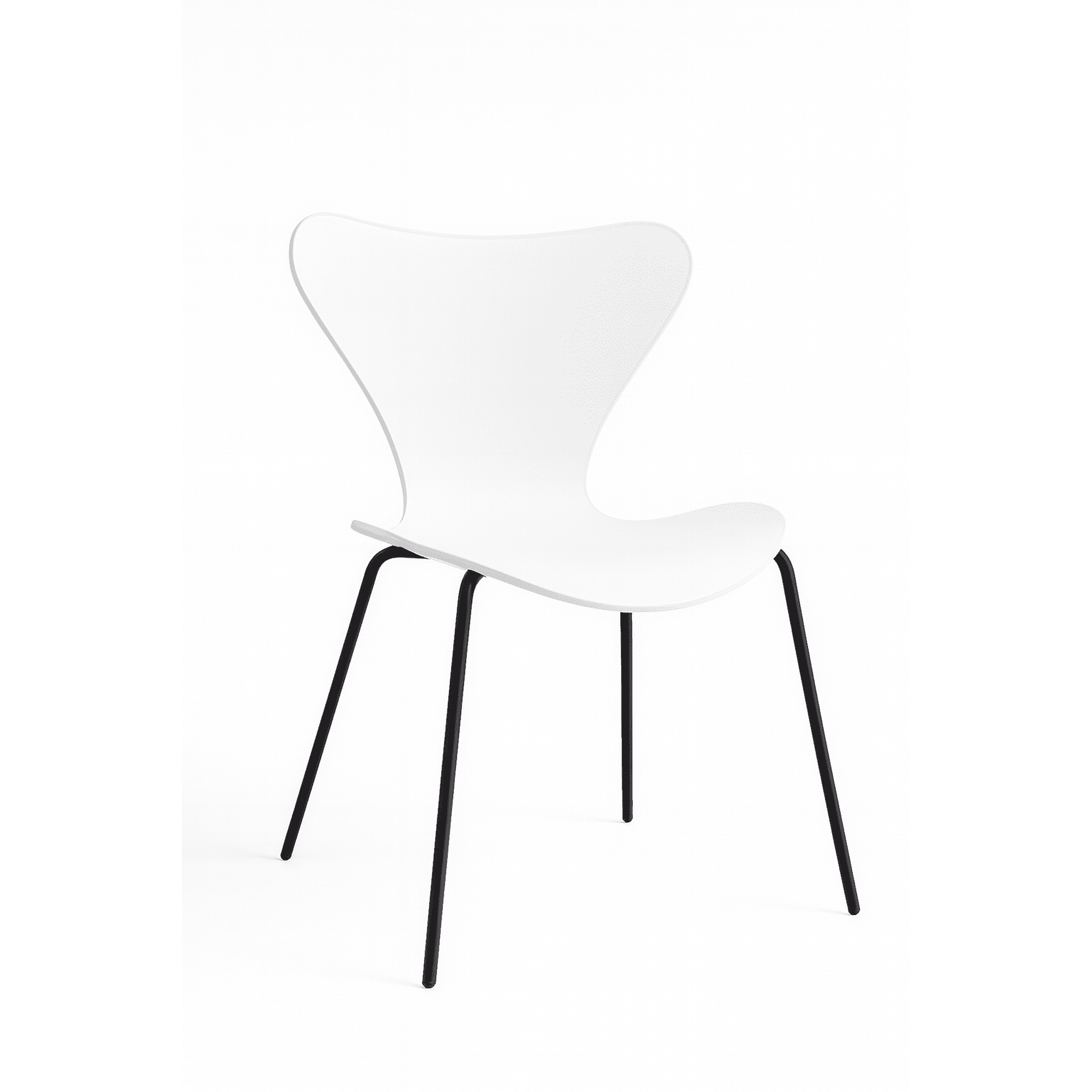 Habita2 Chile - Silla Jlove Pp Black - Blanco