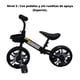 thumbnail image 2 of Bicicleta de Equilibrio 3 en 1 para niños Negra 18 a 36 meses, 2 of 4