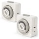 thumbnail image 1 of Temporizadores programables para interiores BLACK+DECKER, paquete de 2, polarizados, 1 of 7