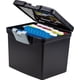 thumbnail image 3 of Caja de Almacenamiento para Archivos Storex 2-Pack XL con Tapa Negra, 3 of 5