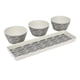 thumbnail image 2 of Set 3 Bowls Con Bandeja Rayas, 2 of 3