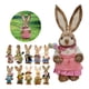 thumbnail image 1 of Figura decorativa conejo de pascua campestre, 1 of 2