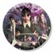 thumbnail image 1 of Pack 10 Platos Cumpleaños Merlina Wednesday Addams Decoracio, 1 of 5