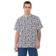 thumbnail image 1 of Polera Hombre Relaxed Focal Print Blanco Corona, 1 of 5