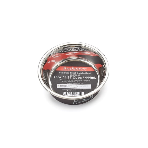 Herramientas de aseo Dog Bowl Master ProSelect de acero inoxidable