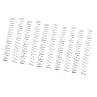 Magideal - 10 Piezas De Resorte De Compresión, Resorte De Hierro Rectangular, Resorte De Alambre Cuadrado Para Reparación De Amortiguación De Impactos De Garaje, 18 X 24 X 08 Cm