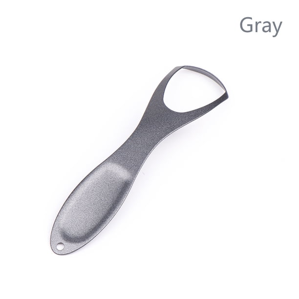 1PC Tongue Scraper Cleaner Surgical Grade Pro Eliminate Bad Breath Stainless Steel Metal Tongue Brush Dental Kit For Adults