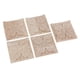 thumbnail image 5 of 5 piezas de madera tallada apliques sin pintar decoración de muebles de etiqueta 6x6cm # 2, 5 of 5