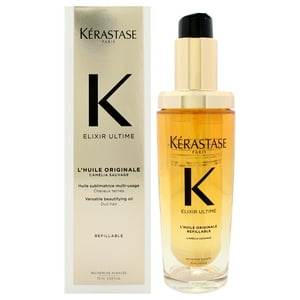 Aceite Embellecedor Versátil Elixir K Ultime De Kerastase Para Mujeres - Aceite De 2,53 Oz (Recargable)